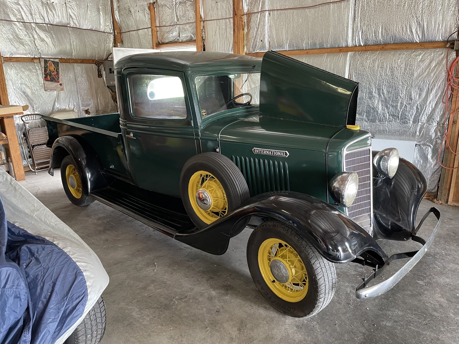 Image for Online Antique Car Auction: ’35 International, ’41 Chevy, ’66 Chevy, ’72 Cadillac, ’48 Plymouth Patrol Car