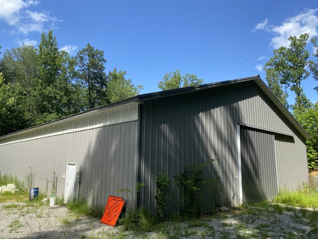 Image for 9+/- ACRES - 5,400 SF Warehouse/Garage - Powhatan County - Convenient Location, Private Setting - 1187 Bradbury Rd. Powhatan, VA 23120