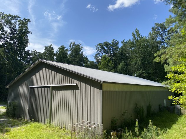 Image for 9+/- ACRES - 5,400 SF Warehouse/Garage - Powhatan County - Convenient Location, Private Setting - 1187 Bradbury Rd. Powhatan, VA 23120