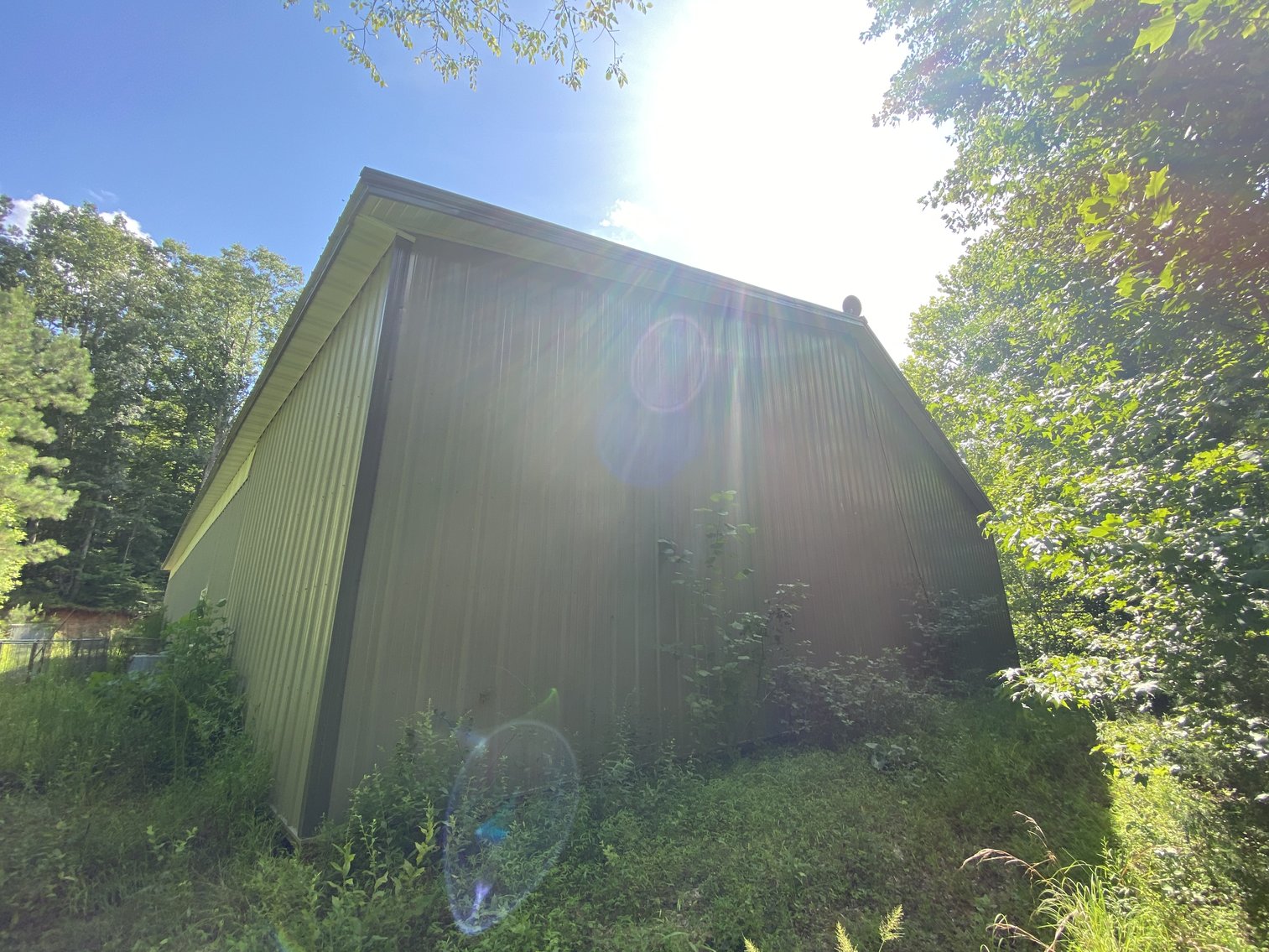 Image for 9+/- ACRES - 5,400 SF Warehouse/Garage - Powhatan County - Convenient Location, Private Setting - 1187 Bradbury Rd. Powhatan, VA 23120