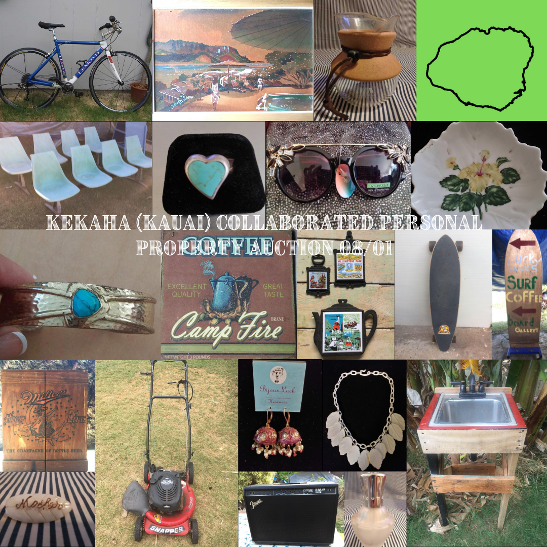 Image for Kekaha (KAUAI) Collaborated Personal Property Auction 08/01