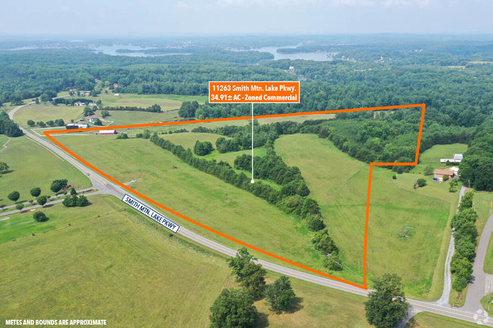 Image for Smith Mountain Lake | 34.91± AC | Zoned Commercial | Prime Road Frontage on Smith Mountain Lake Parkway | Across From Mariners Landing, a Lake & Golf Community | Accelerated Sale | Bid Live or Online | Property #2 of 7