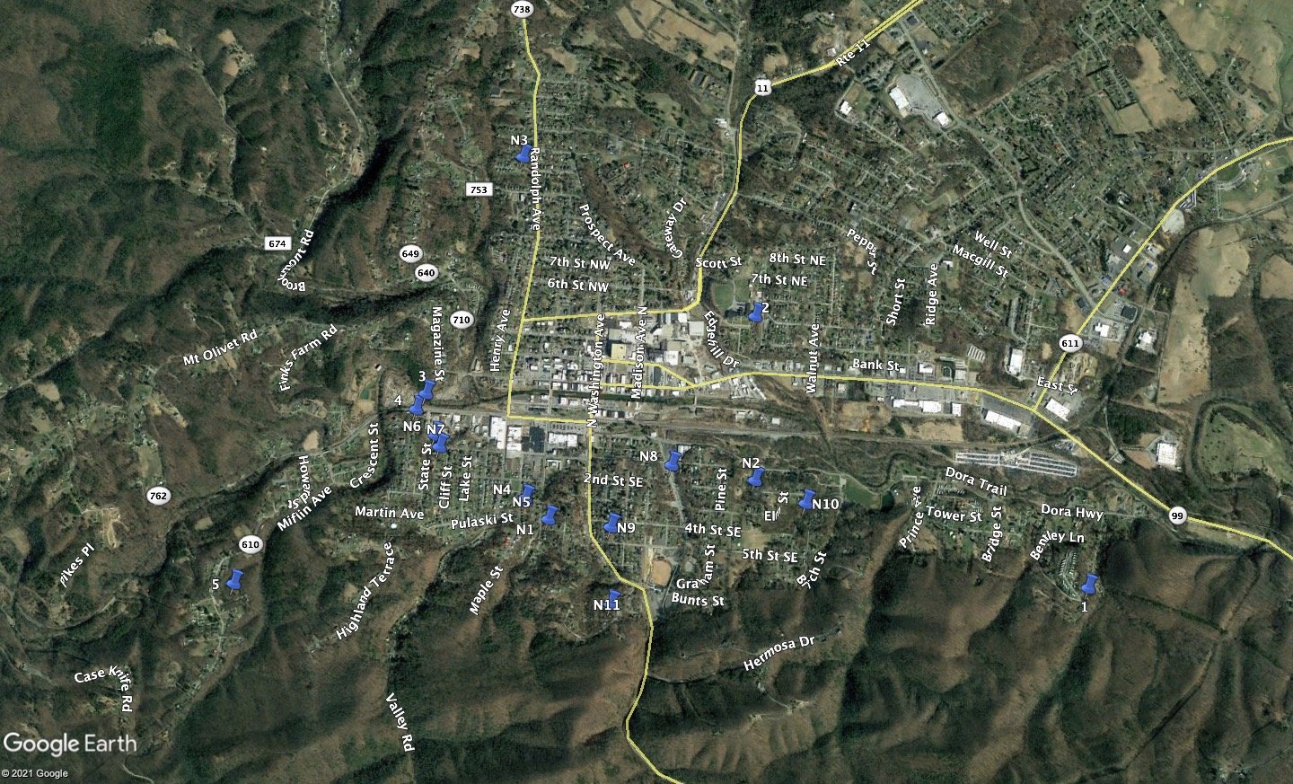 Pulaski County, VA Tax Delinquent Real Estate Auction