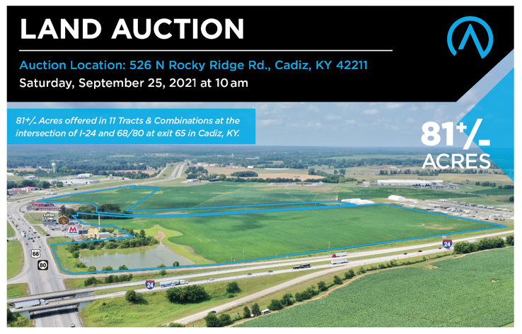 Image for 81+/- Acre I-24 68/80 Land Auction