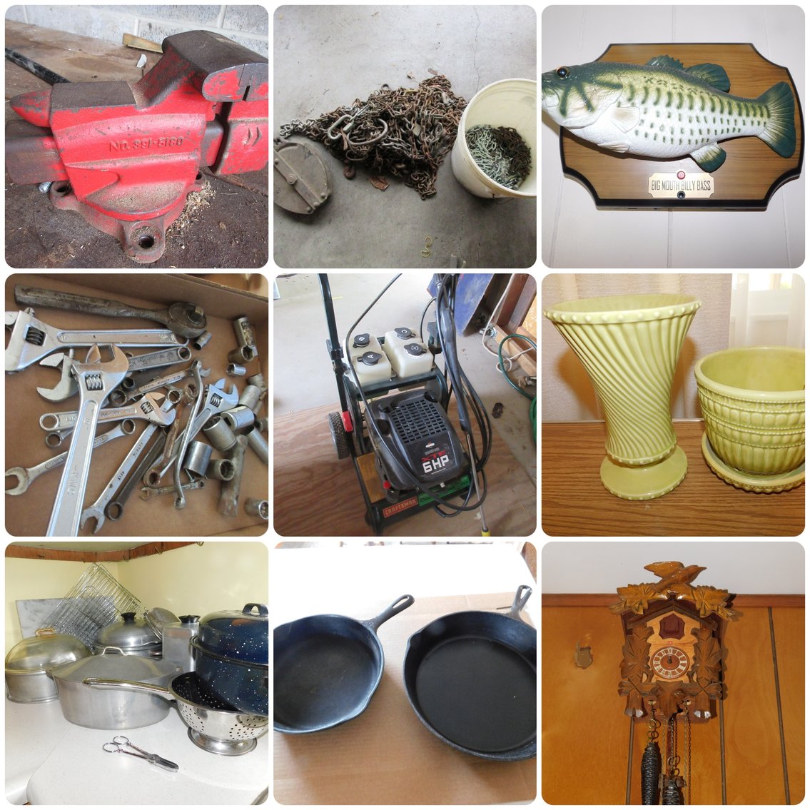 Image for Morgantown, WV – Estate of Betty L Eddy: McCoy/Roseville Pottery, Household Furniture & Furnishings, Tools, and more!