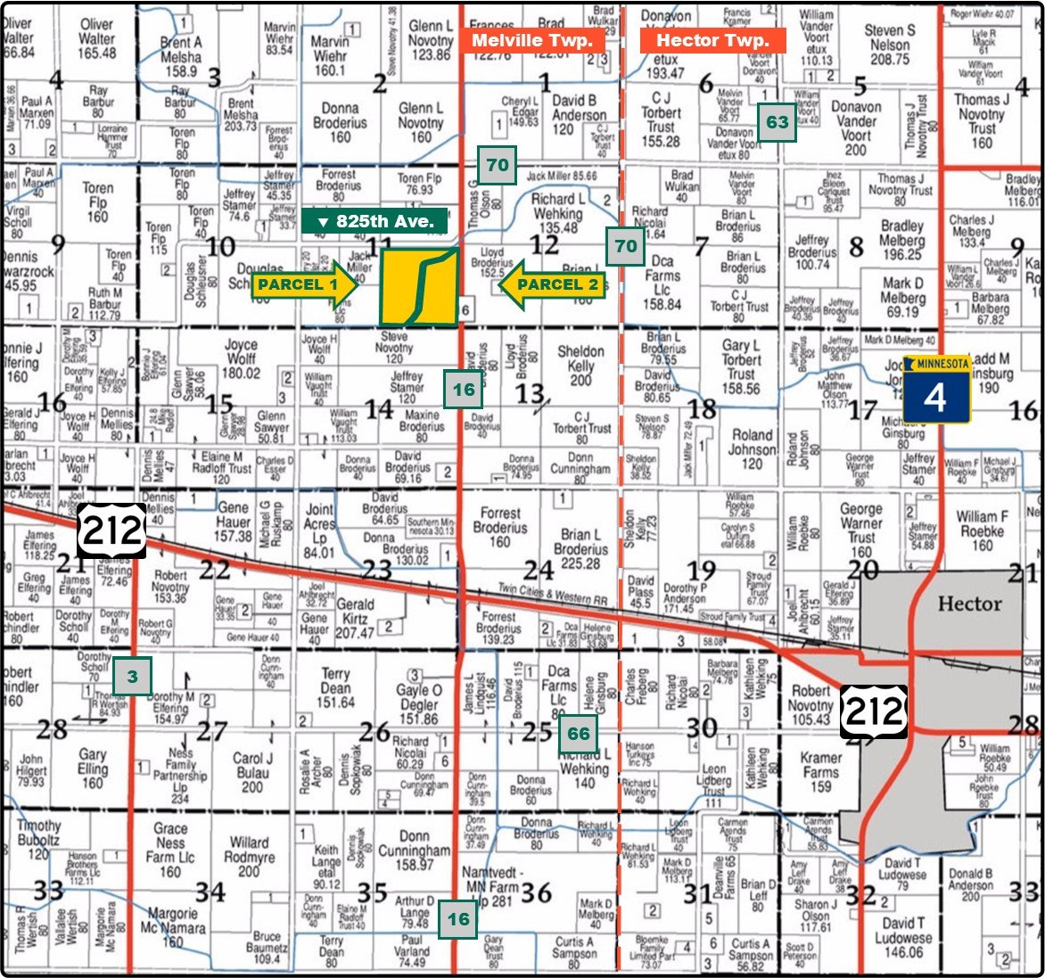 Renville Co., MN 160.00 Ac., m/l (1900036)