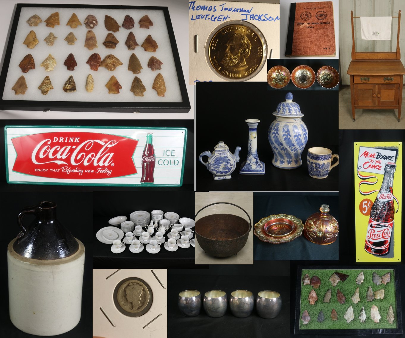 Image for Don't Just Sit There! Start Bidding - Antiques, Relics, Carnival Glass and More