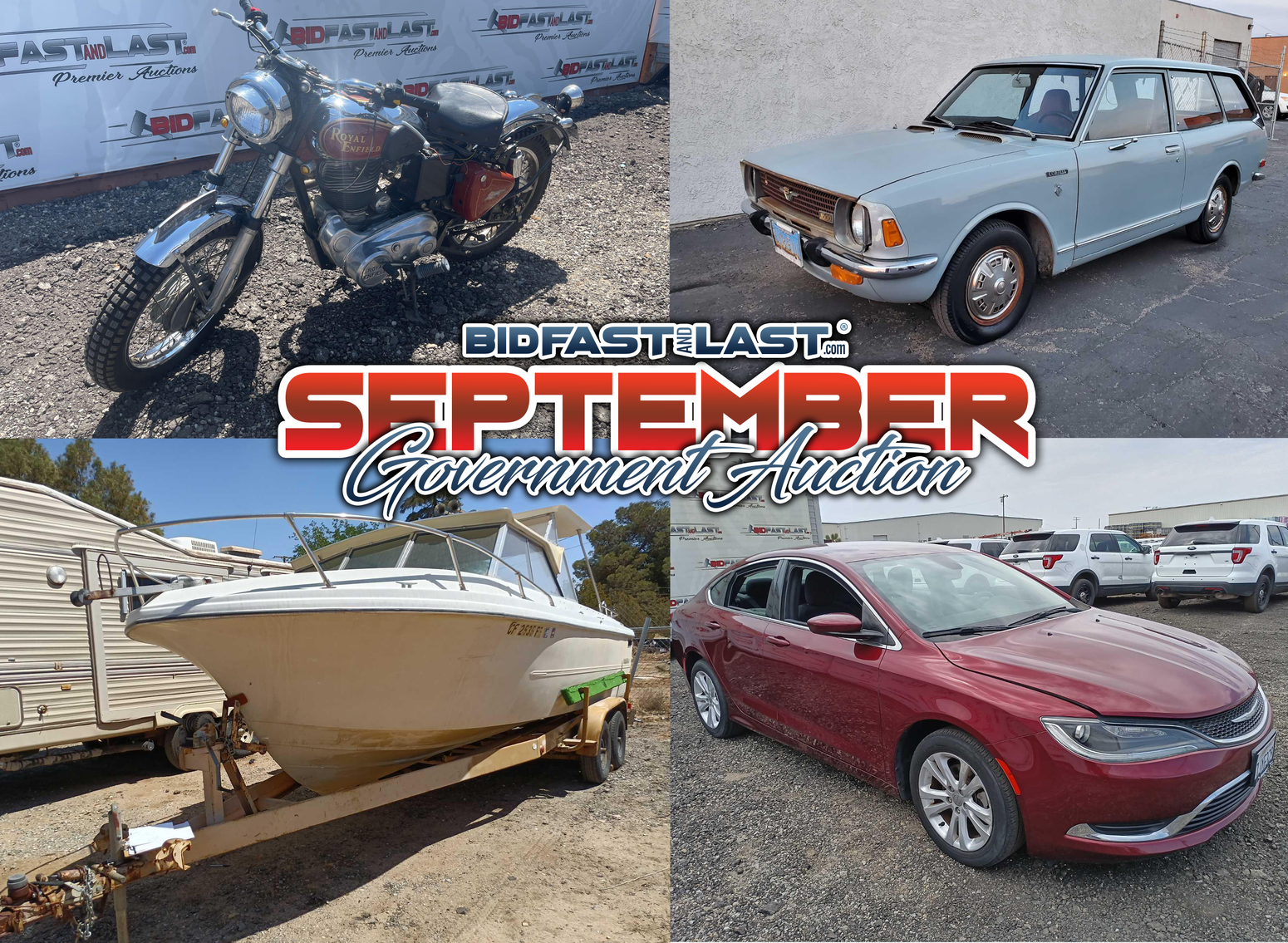 Image for Bid Fast September Government Auction 2021