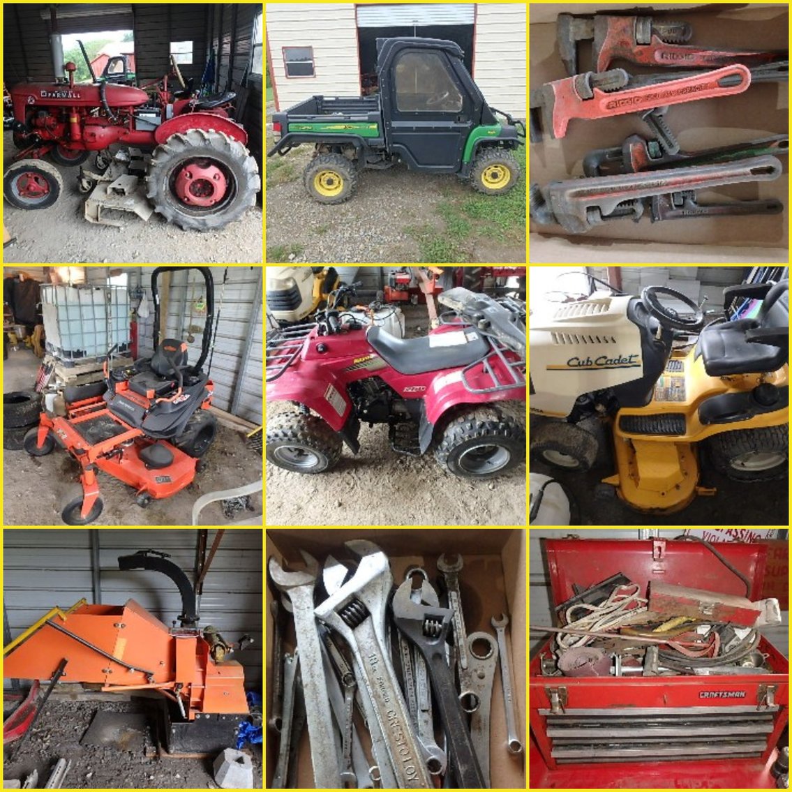Image for Wind Ridge, PA - Farm Equipment, Tools, Side X Side