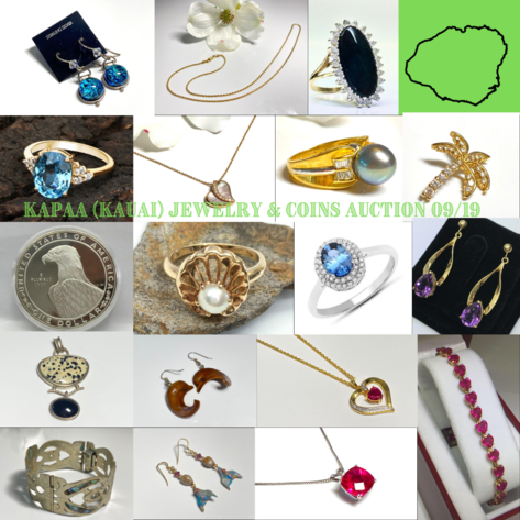 Image for Kapaa (KAUAI) Jewelry & Coins Auction 09/19