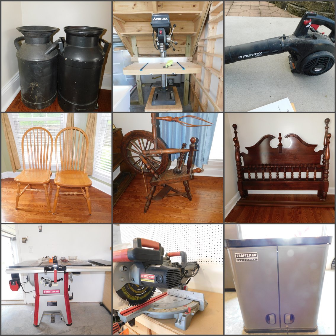 WV Online Moving Auction! Tools, Household Items