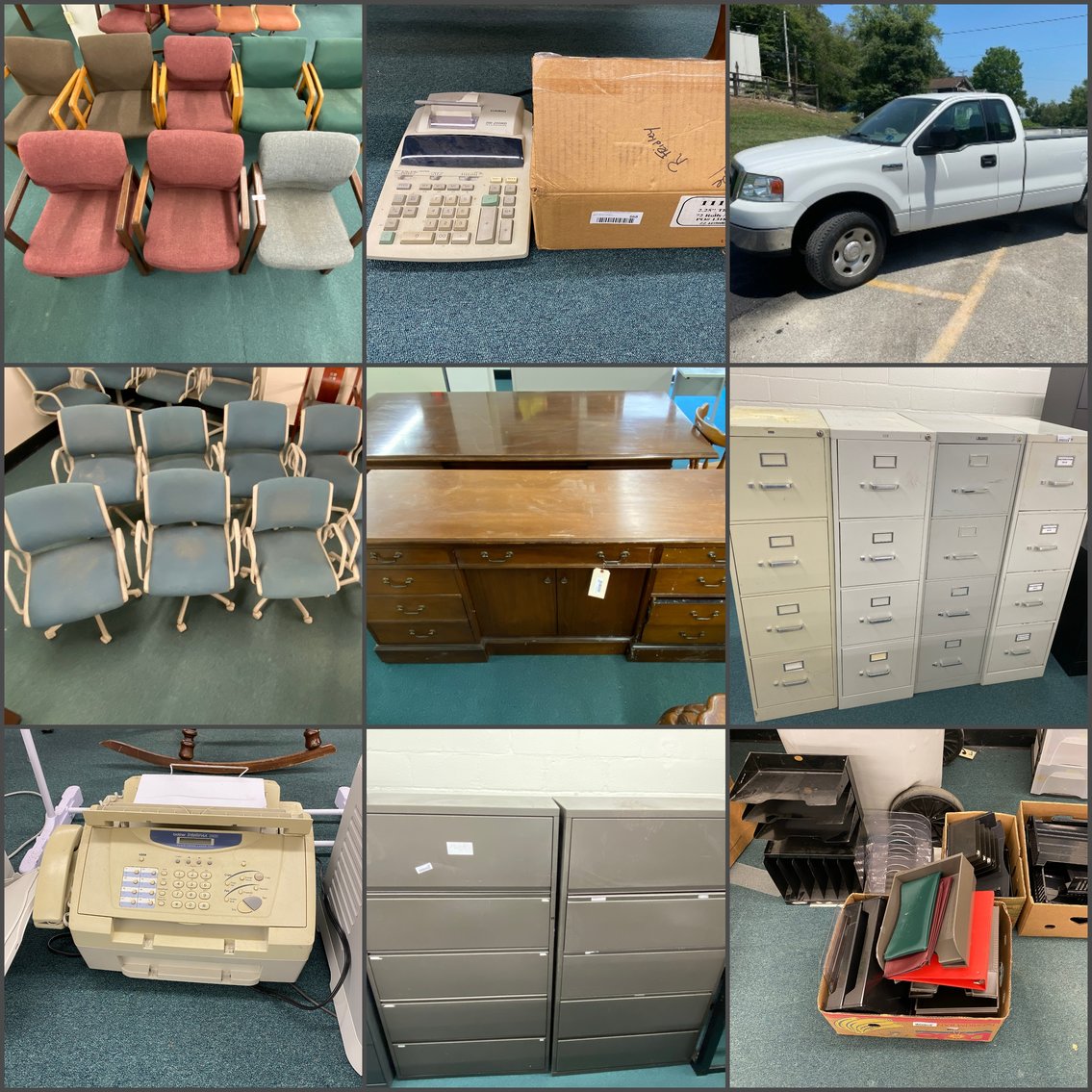 Image for Charleston, WV – ‘04 Ford F150 Extended Bed, Office Desks, Chairs & Much More