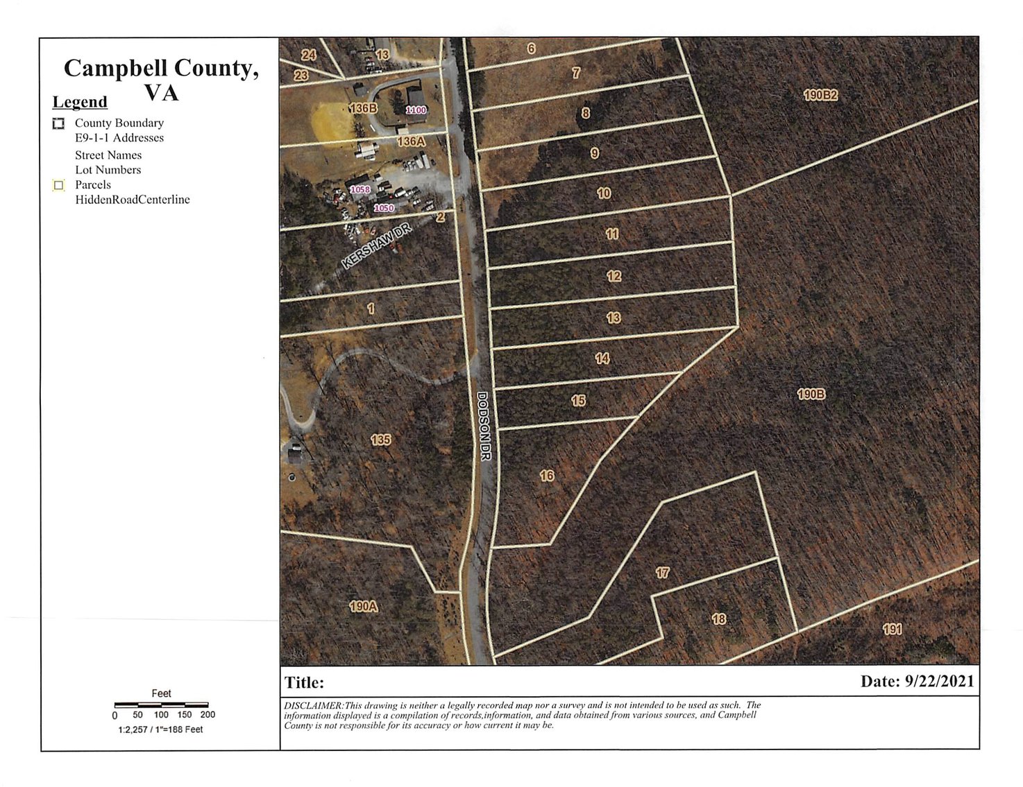 Image for Lot 10  Dodson Dr,  Rustburg, VA  24588