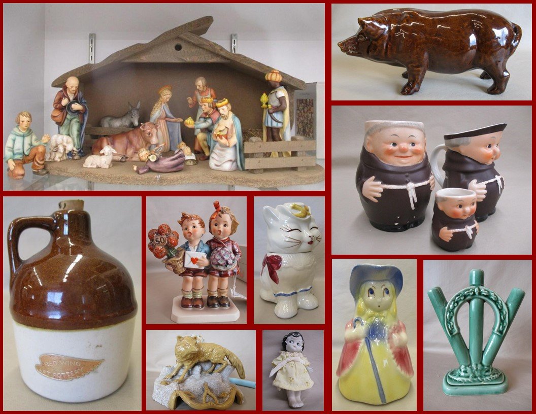 Image for Shirley Hines Estate Dept 56, Hummels and Collectibles (pink tag)