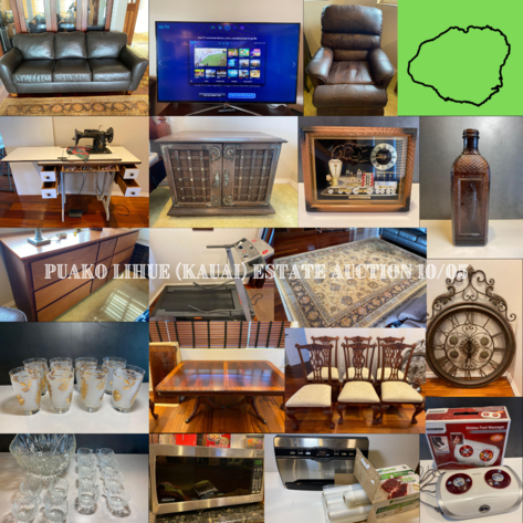 Image for Puako Lihue (KAUAI) Estate Auction 10/05