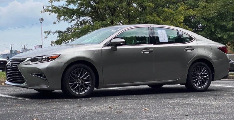 Image for For Sale: Public Virtual Auto Auction: 2018 Lexus ES 350 Passenger Car