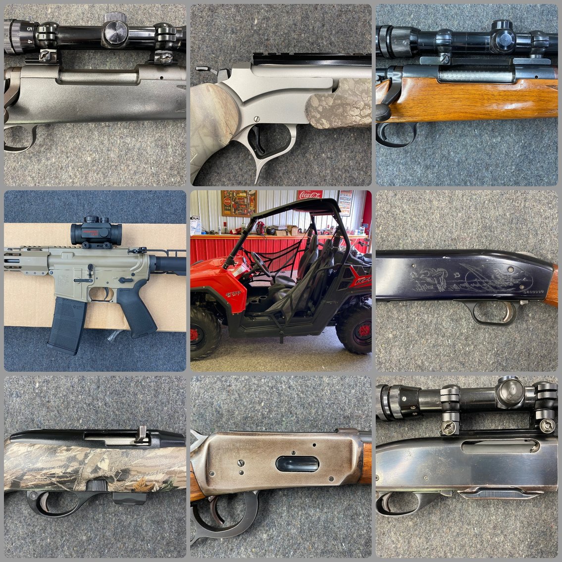 Image for 125 Firearms, Ammo, 2 UTV’s Taxidermy, Tools, Household & Sporting Goods Auction