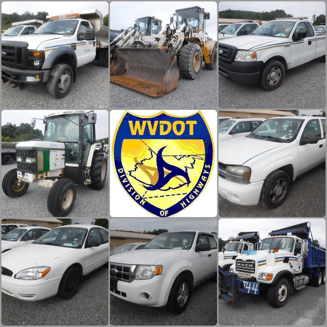 Buckhannon, WV Fall DOH Auction! Trucks, Passenger Cars, Etc.!
