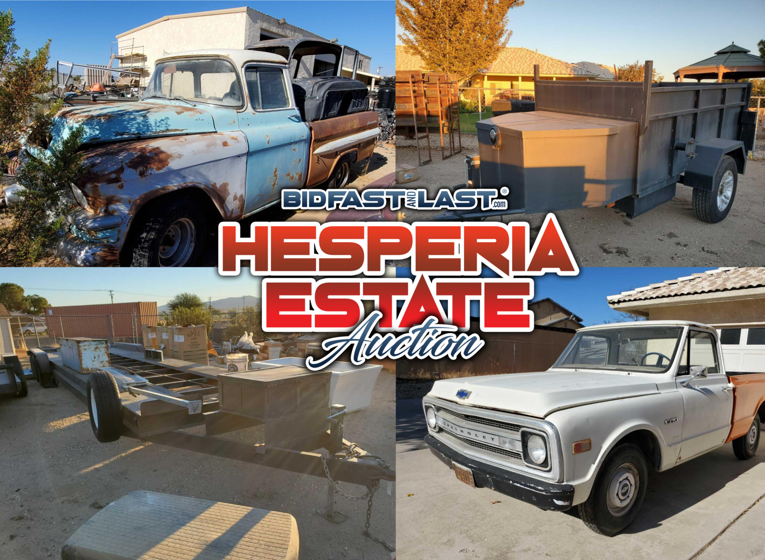 Image for Bid Fast and Last's Hesperia Estate Auction