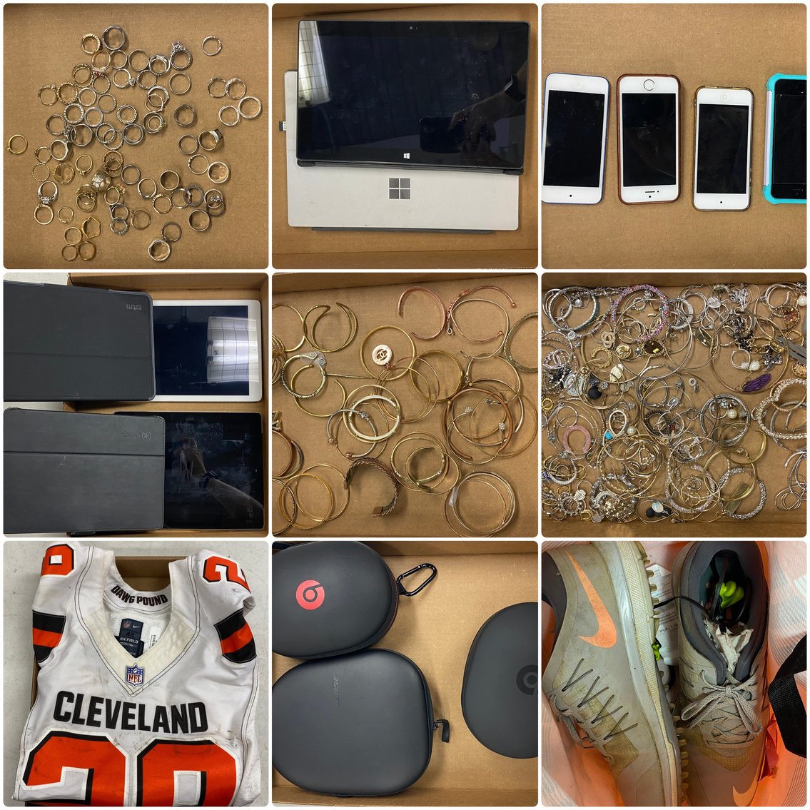 Image for Pittsburgh, PA – Pittsburgh Airport Auction: Lost & Found Items, Jewelry, Tech, Clothing, etc.