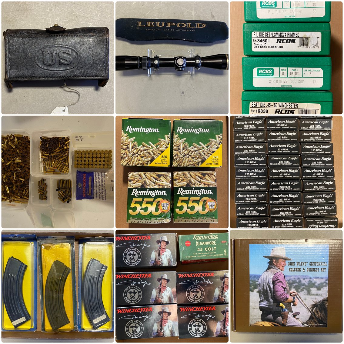 Image for Fall Gun & Ammo Auction – Day 2: 600+ Lots of Ammo, Reloading, Sporting Goods, and more!