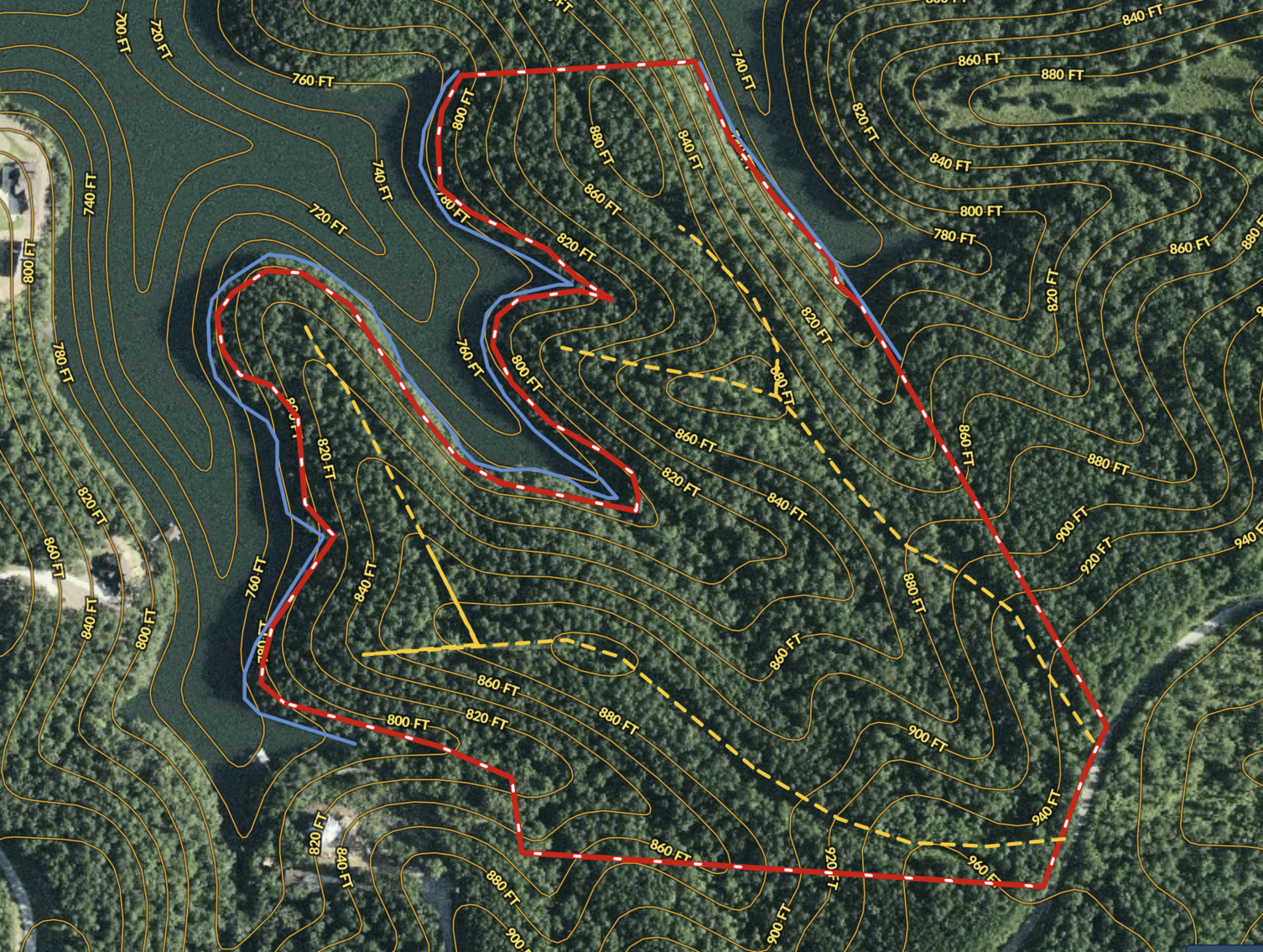 Image for 40 Acres on Lake Wedowee (Lake Harris) sells at or above 1,400,000!