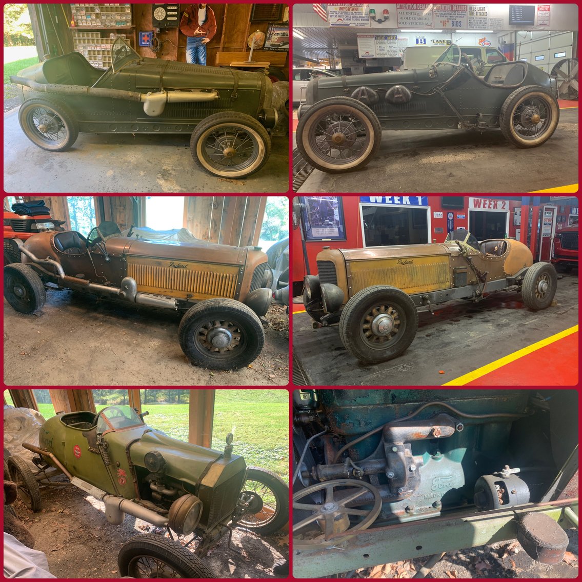 Shinnston, WV Online Antique Speedster Auction!