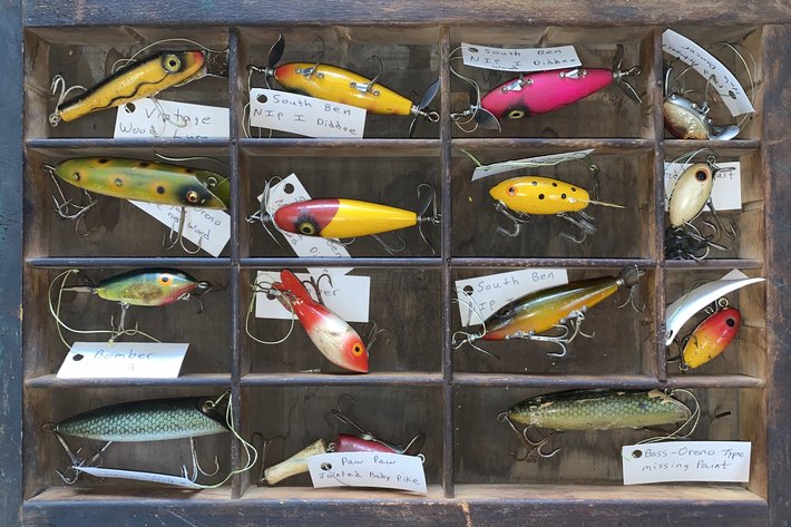 Image for Vintage Fishing Lures, Poles, and Tackle - Online Auction