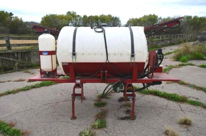 JD 9400 COMBINE, JD 4250 TRACTOR, AND FARM EQUIPMENT