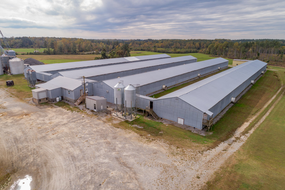 Image for 4 Poultry Houses, Office, Egg Room & Detached Warehouse/Shop on 5 +/- Acres in Lunenburg County, VA--SELLING to the HIGHEST BIDDER!!
