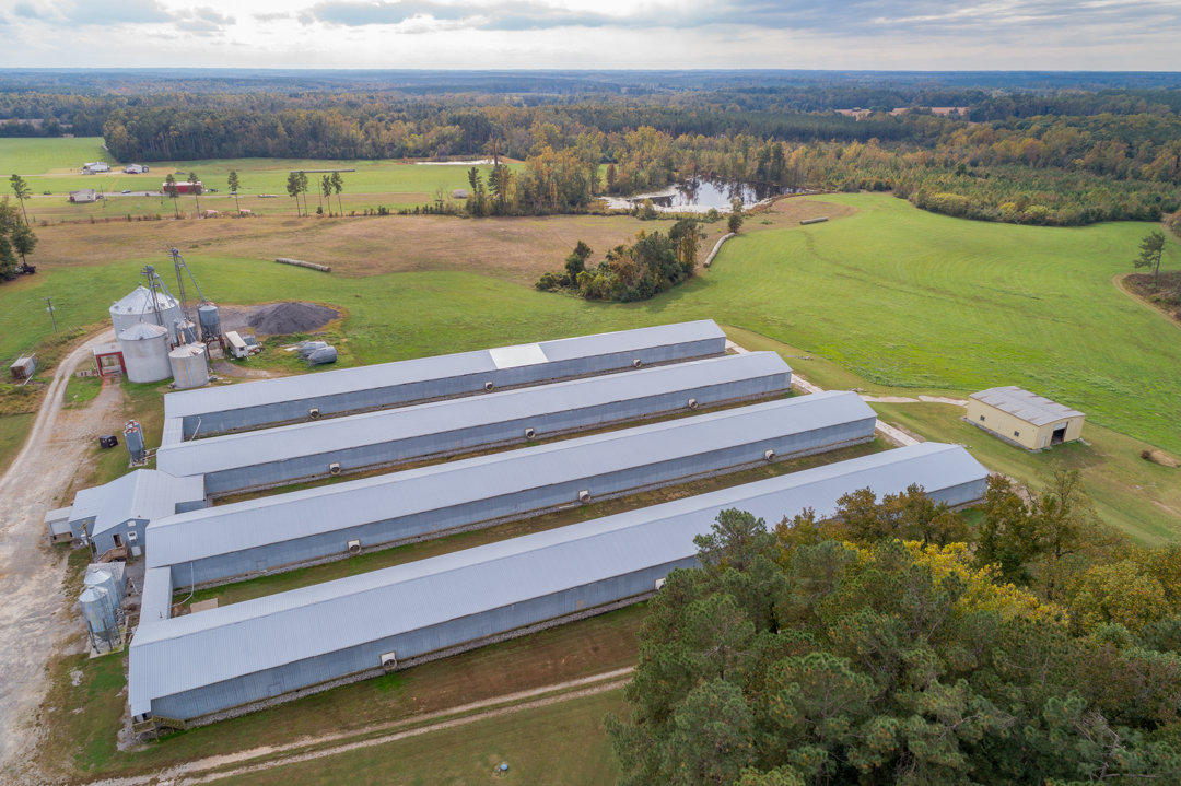 Image for 4 Poultry Houses, Office, Egg Room & Detached Warehouse/Shop on 5 +/- Acres in Lunenburg County, VA--SELLING to the HIGHEST BIDDER!!