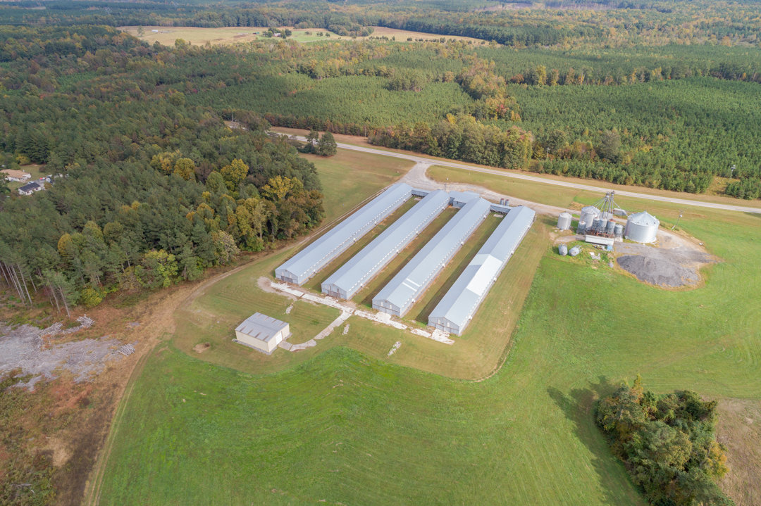Image for 4 Poultry Houses, Office, Egg Room & Detached Warehouse/Shop on 5 +/- Acres in Lunenburg County, VA--SELLING to the HIGHEST BIDDER!!