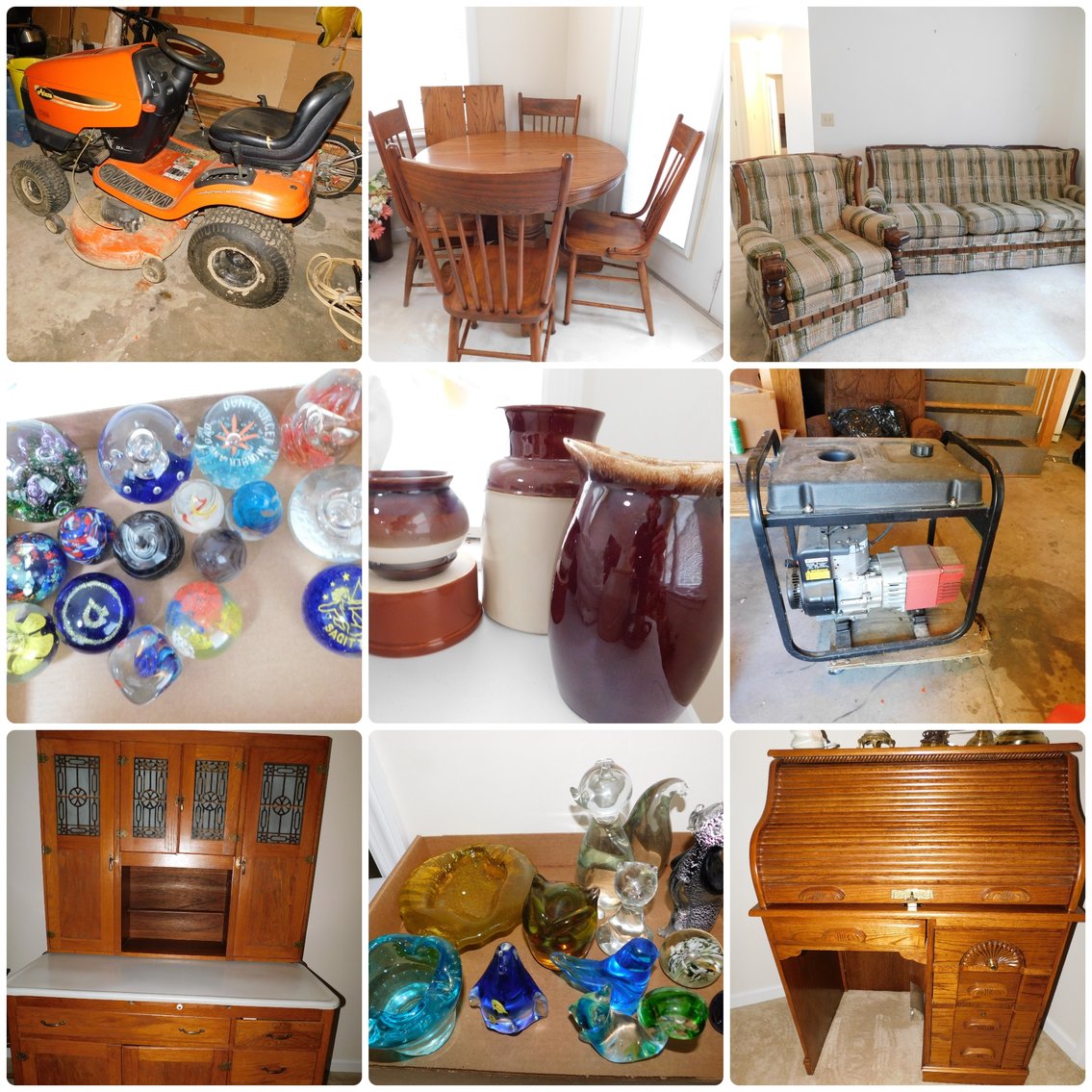 WV Online Moving Auction! Quality Oak Furniture