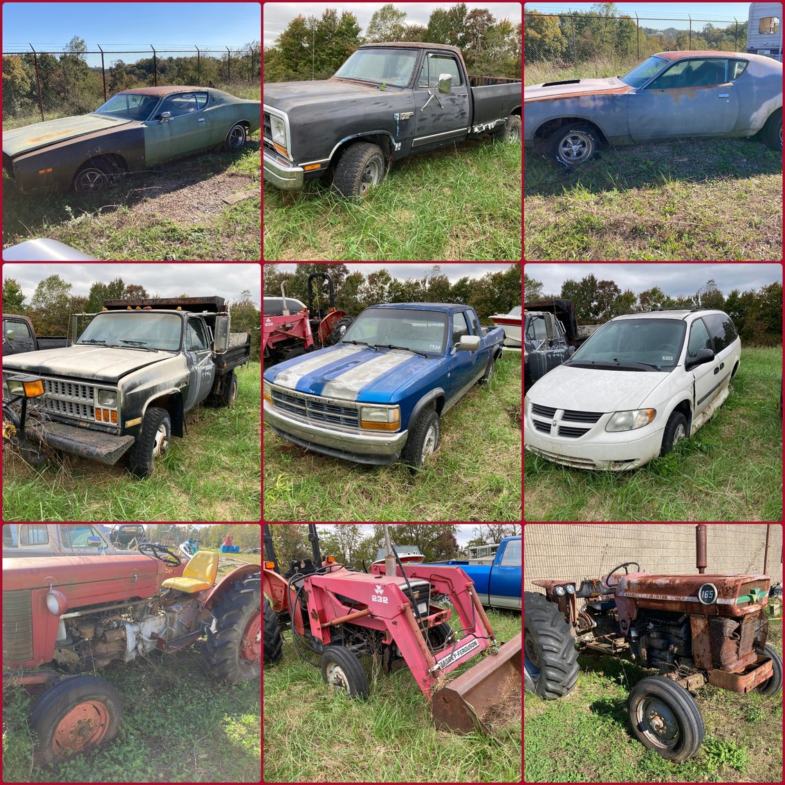 Image for St. Marys, WV – Estate of Mike Carpenter:  ’04 Dodge Caravan, ’92 Chevy Pickup, ’72 Dodge Charger, and more!