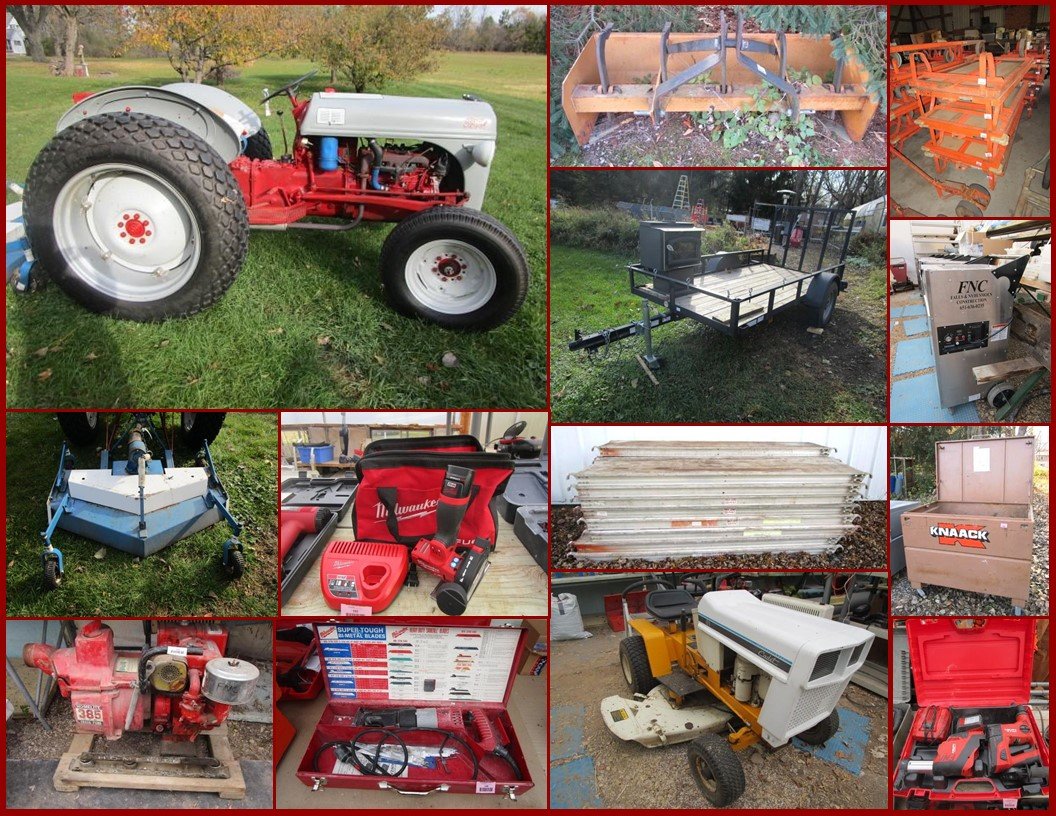 Image for Ford Tractor, Tools & Green House Supplies