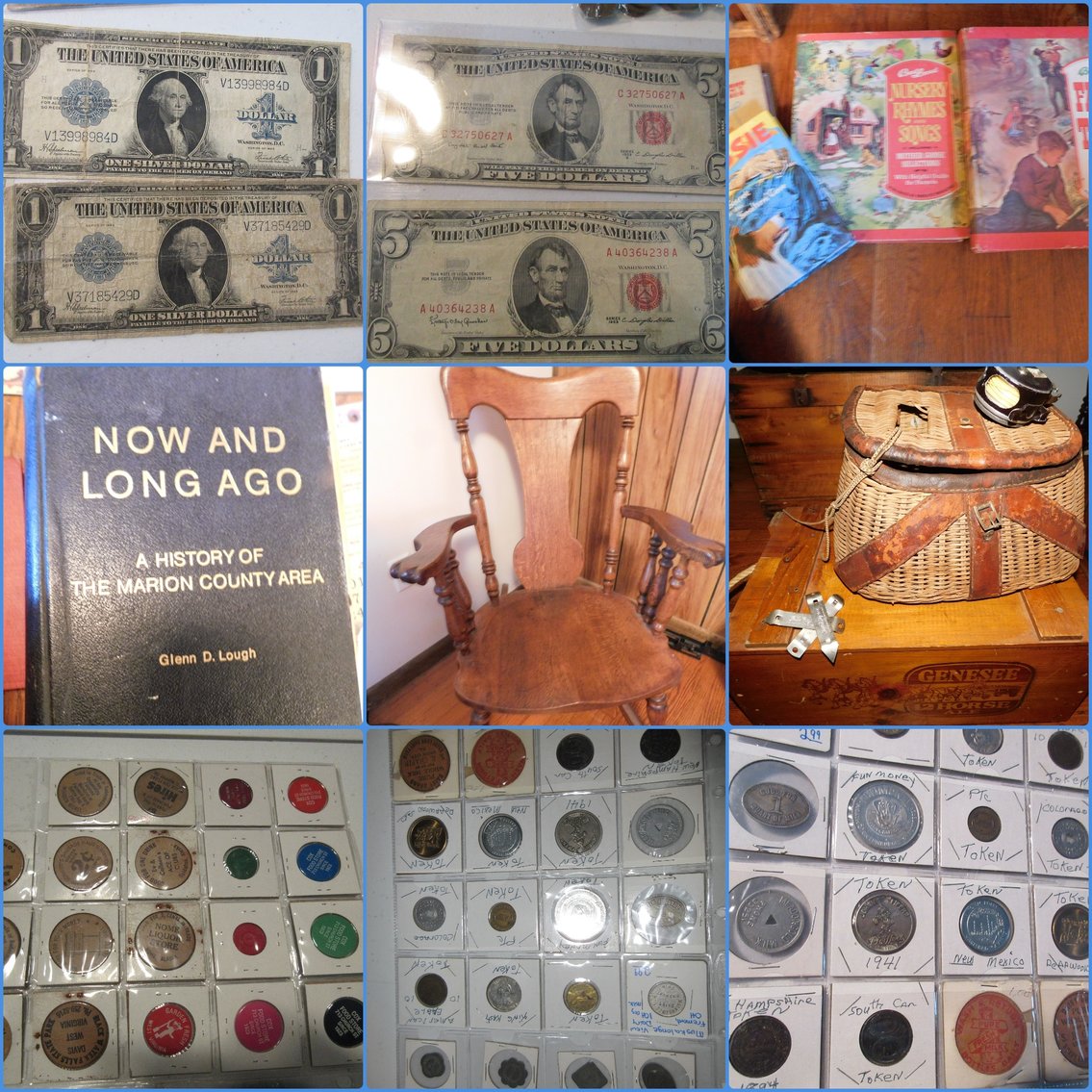 Image for Rivesville, WV – Estate of Ronald Corwin: Currency, Mine Scrip, Military Collectibles, Antique Furniture and more!