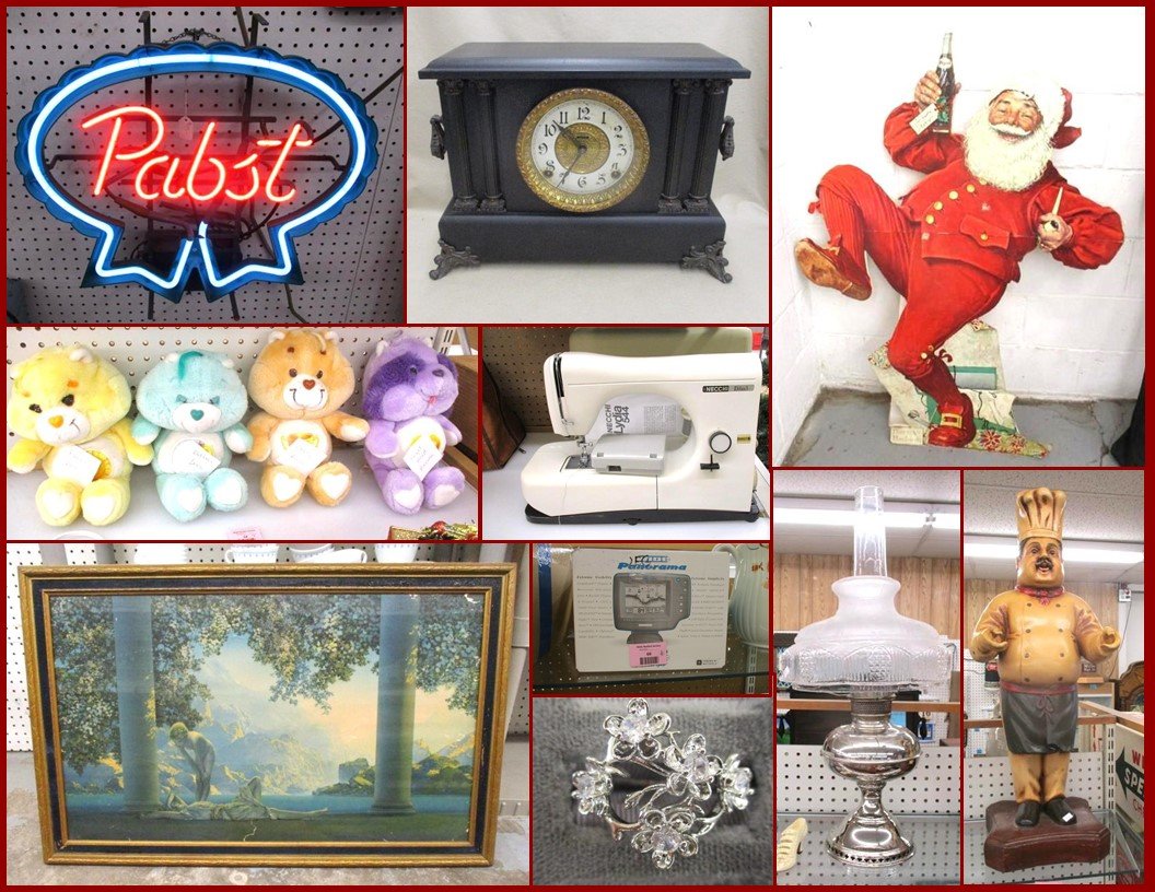 Image for Hallmark, Antiques and Collectibles (pink tag)