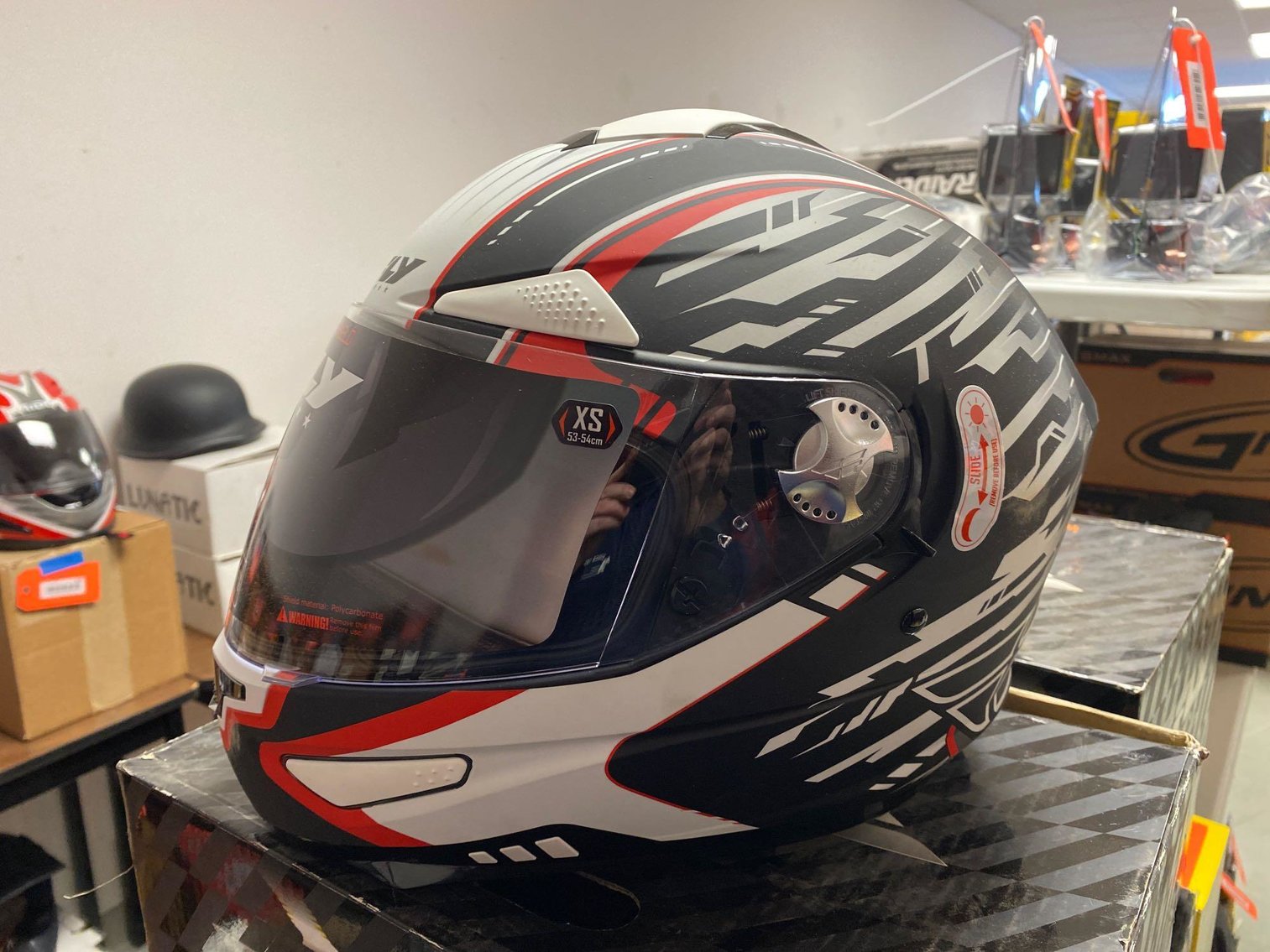 Image for New merchandise, Helmets, ratchet straps, Clothing, Sport related, Coins, Sports Cards