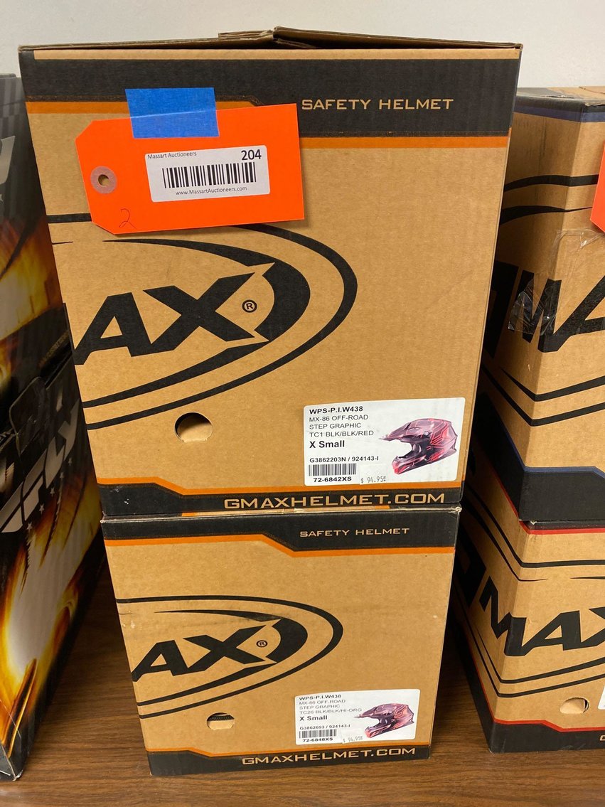 Image for New merchandise, Helmets, ratchet straps, Clothing, Sport related, Coins, Sports Cards