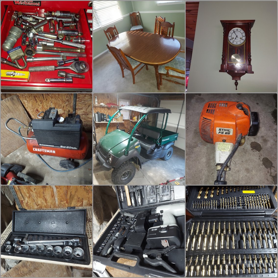 Image for Feds Creek, KY -  Kawasaki Mule, Craftsman riding mower, furniture and more