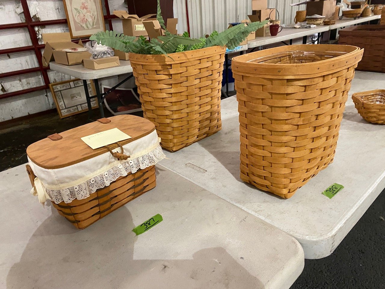Image for Longaberger Baskets, Sailboats, Leather Furniture & more