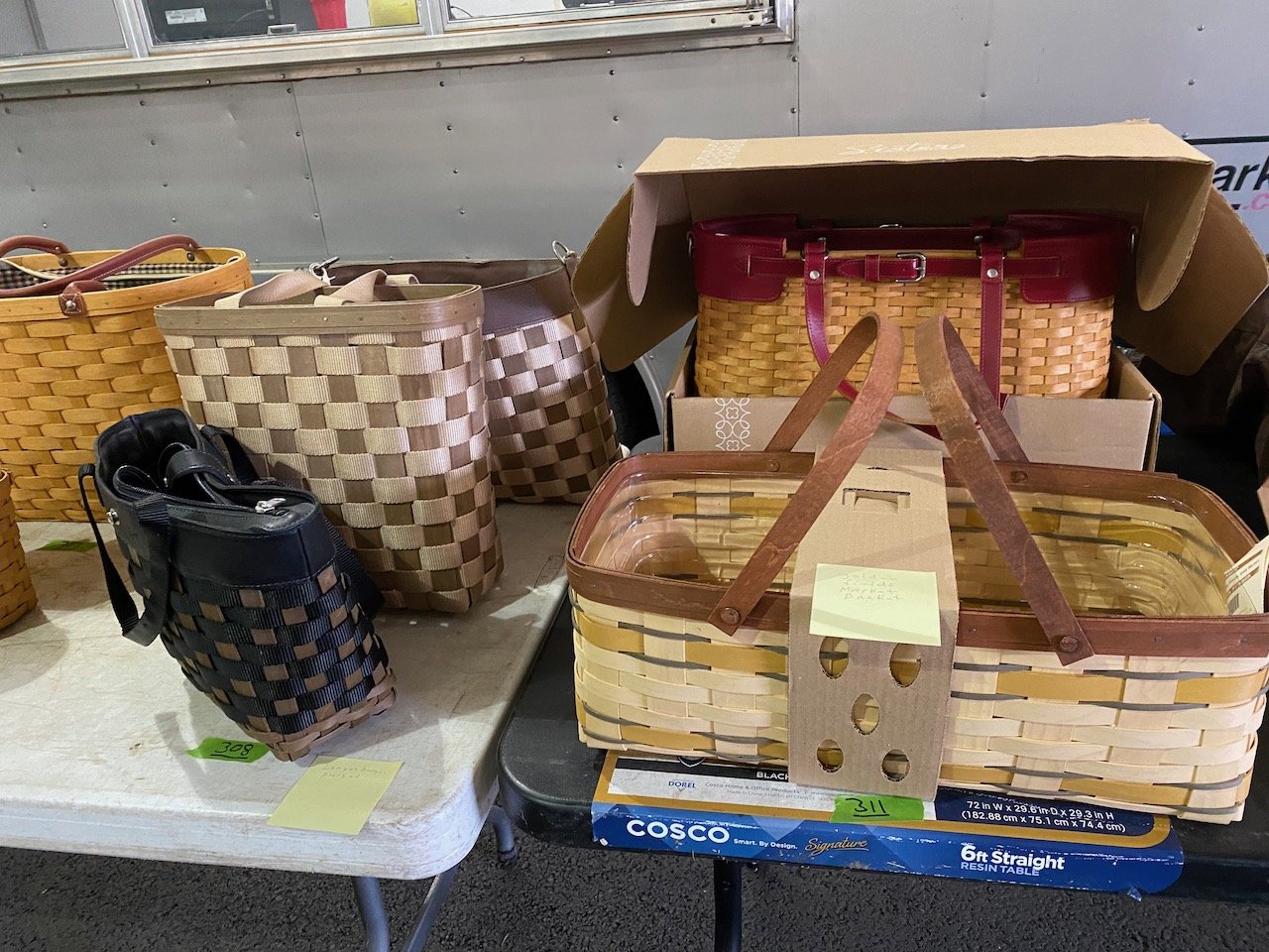 Image for Longaberger Baskets, Sailboats, Leather Furniture & more