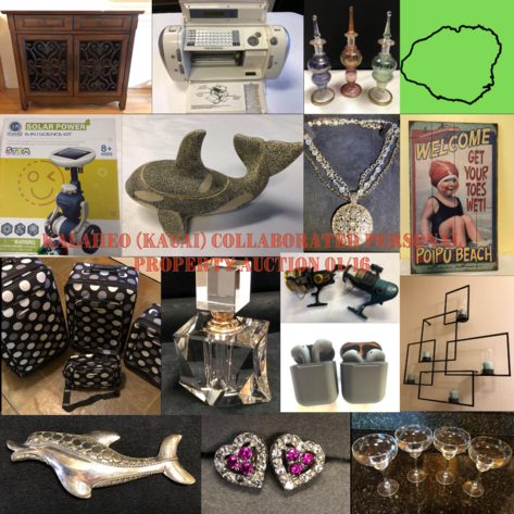 Image for Kalaheo (KAUAI) Collaborated Personal Property Auction 01/16