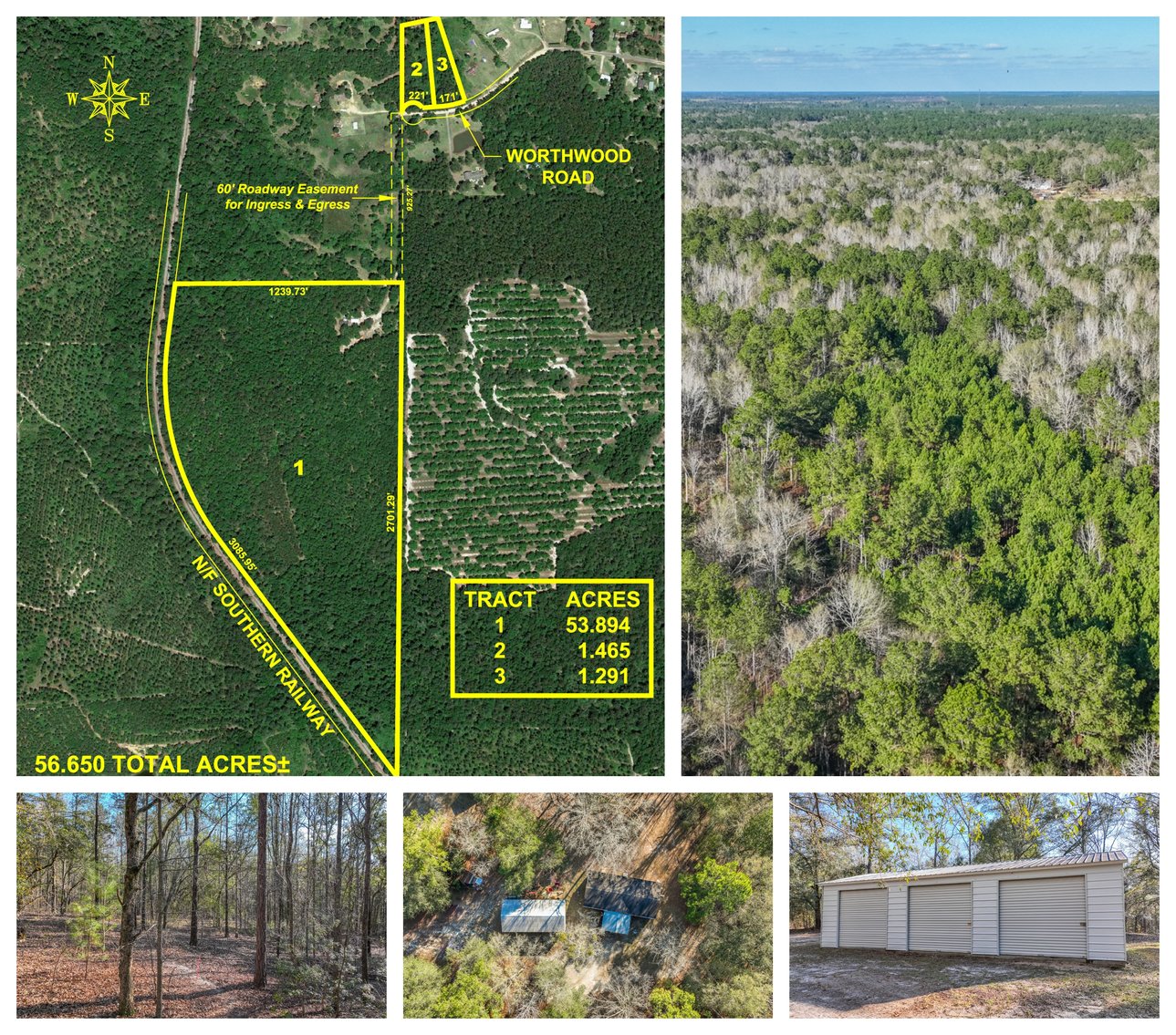 Image for Selling Absolute! 56+/- ACRES – WORTH COUNTY, GA