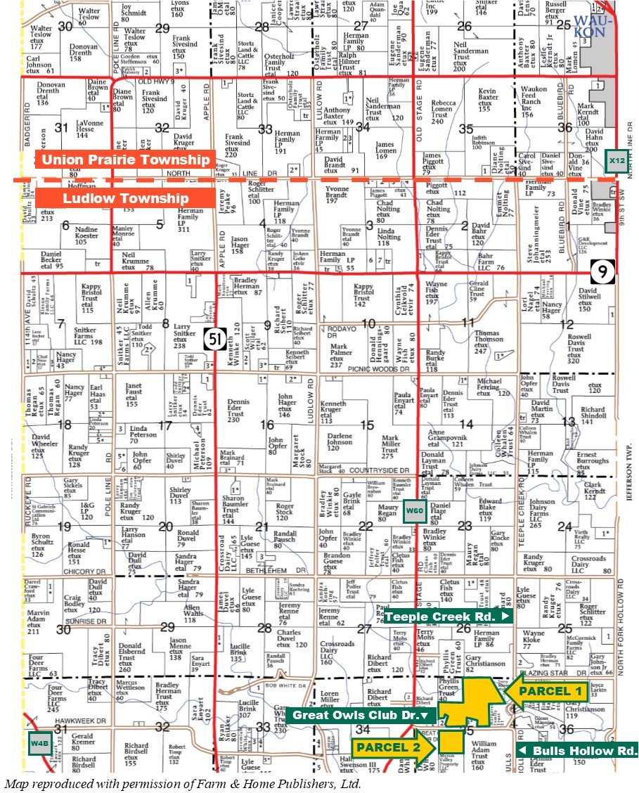 Allamakee Co., IA 159.26 Ac., m/l (0501089)