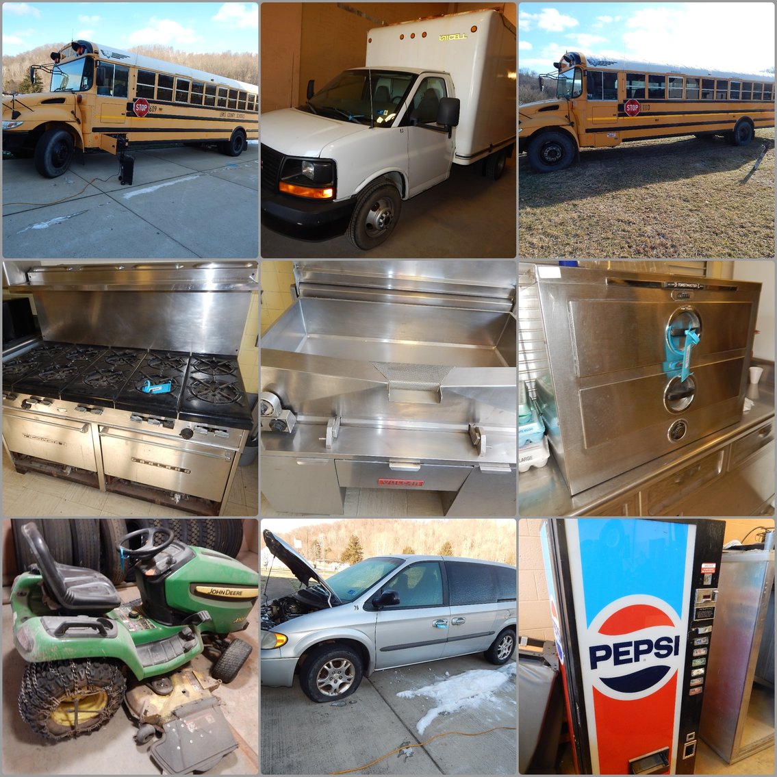 Weston, WV Lewis County Surplus School Equipment Auction