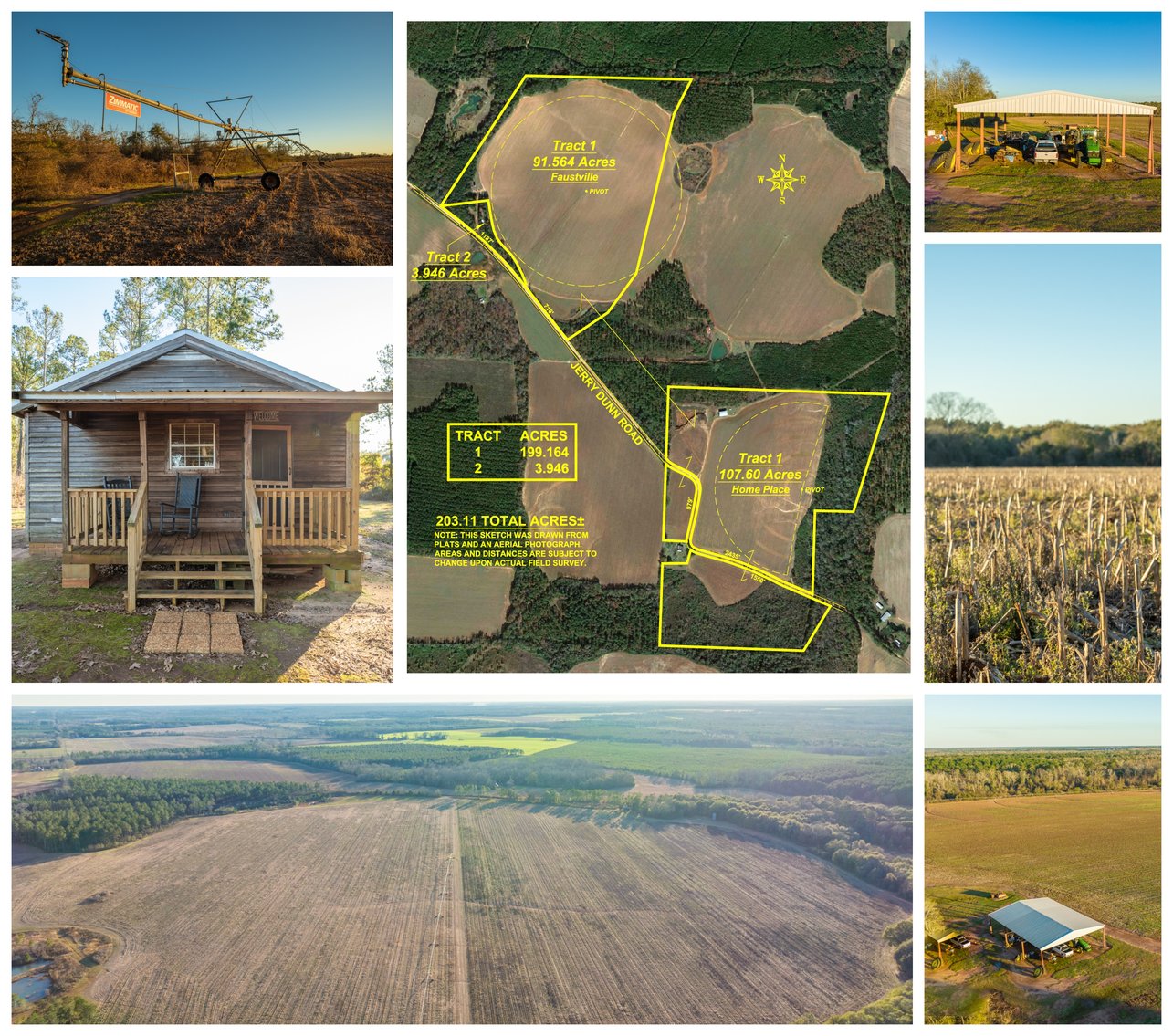 Image for 203+/- Acre Irrigated Row Crop Farm - Terrell County, Georgia