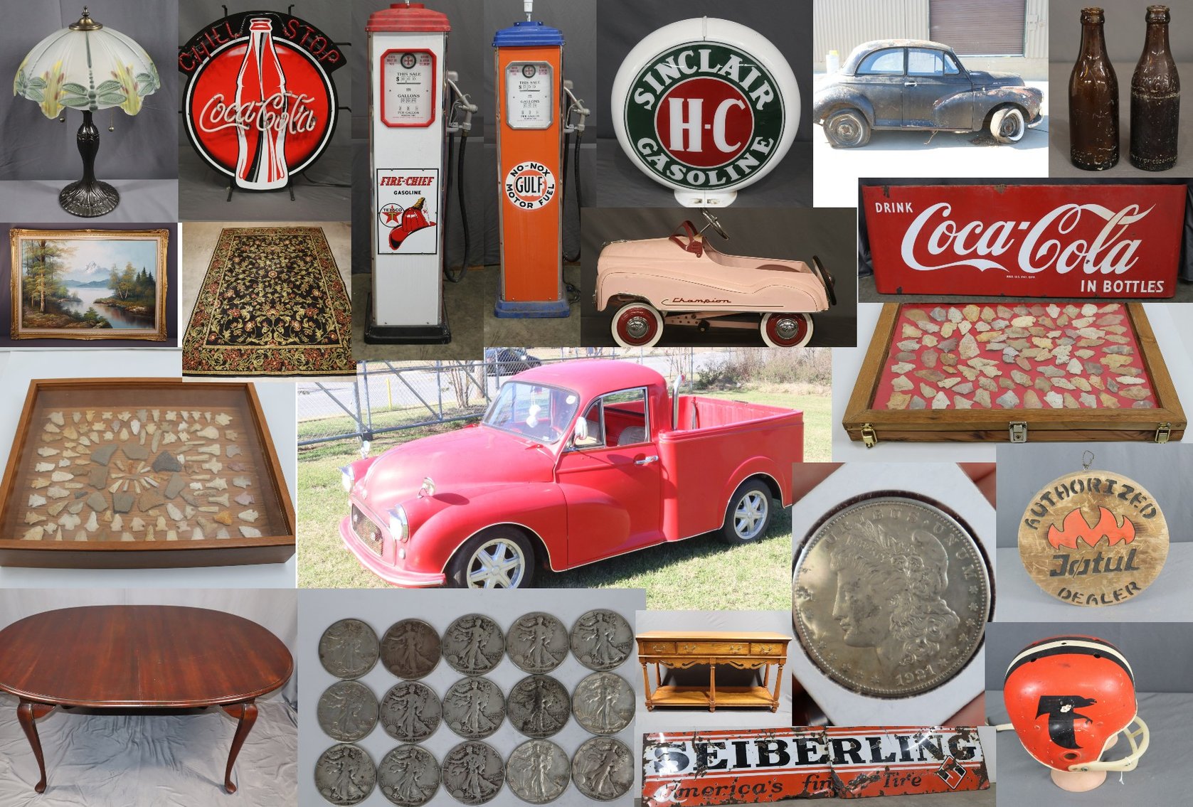 Image for Bet You Can't Bid Just Once - Artifacts, Silver, Furniture, Vehicles and More