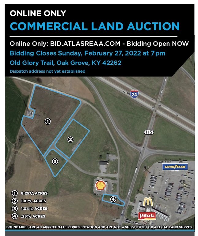 Image for Exit 89 Commercial Land Auction