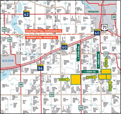 Image for Closed - Jackson Co., MN - 344.00 Ac., m/l (190-0077)